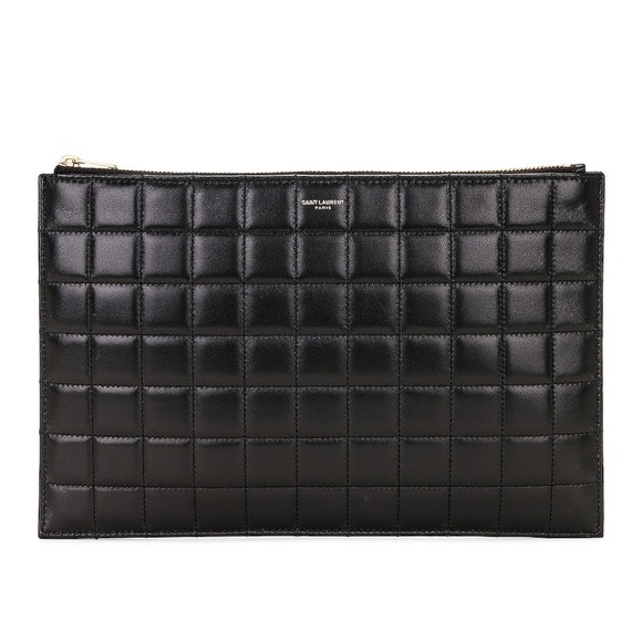 Saint Laurent YSL Black Clutch - Picture 1 of 6